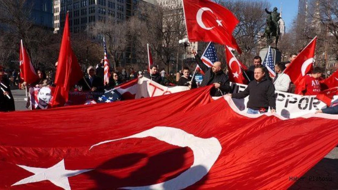 New York'ta 'Şehidine Sahip Çık' mitingi