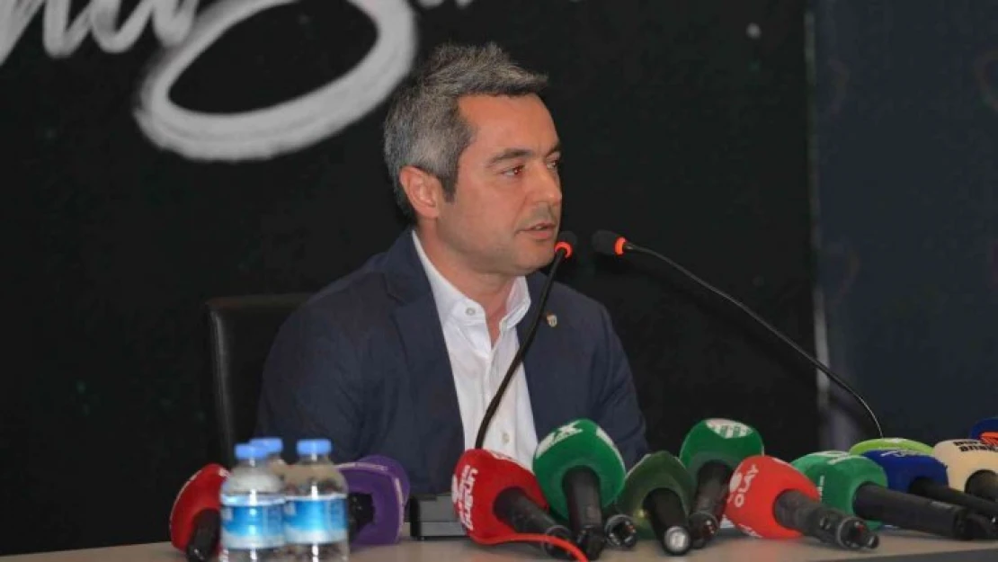 Ömer Furkan Banaz: 'Bursaspor'un 1 milyar TL'yi aşkın borcu var'