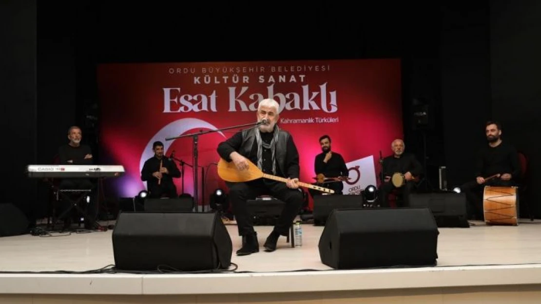 Ordu'da Esat Kabaklı rüzgârı