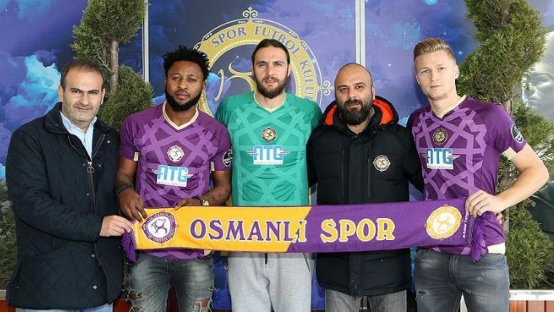 Osmanlıspor'da çifte transfer