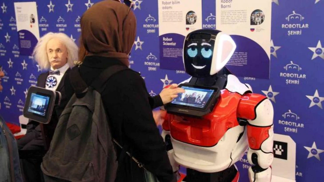 Özel çocuklar Robotlar Şehrinde