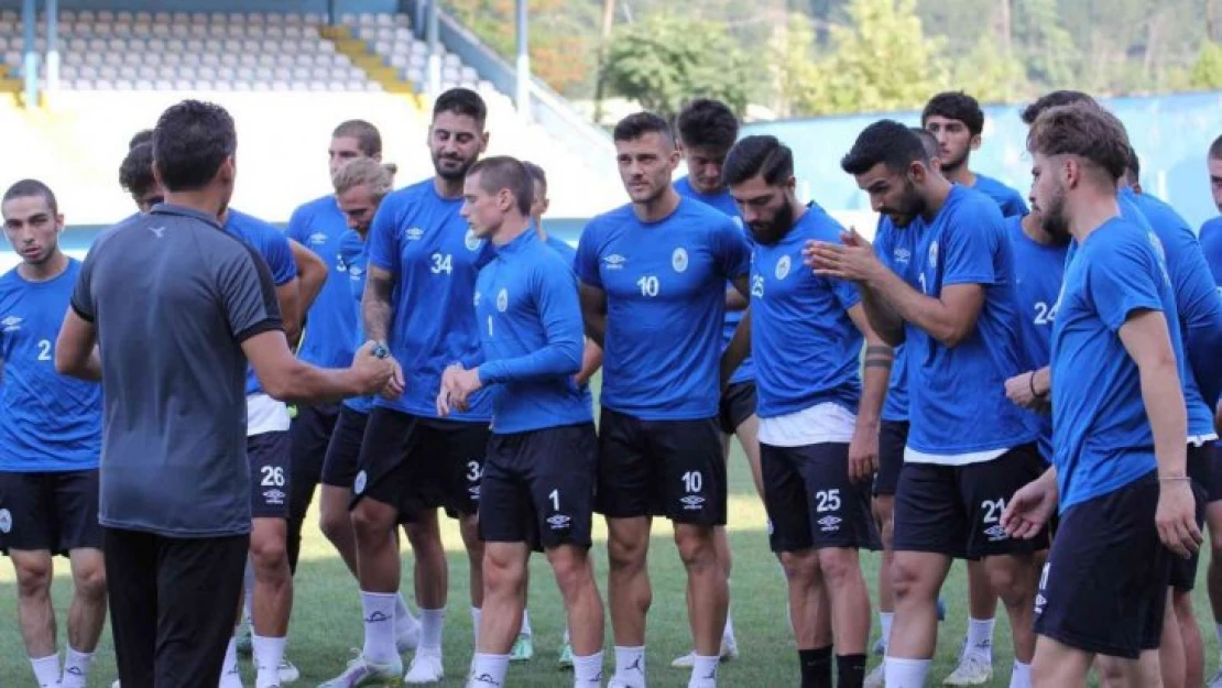 Pazarspor, İskenderun maçı hazırlıklarını sürdürüyor