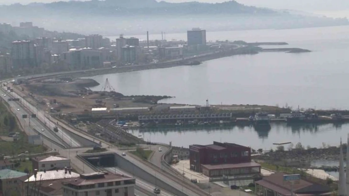 Rize'nin şehir hastanesinin dolgusu devam ediyor