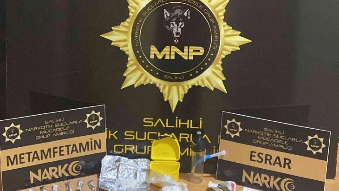 Salihli polisinden 'Torbacı' operasyonu