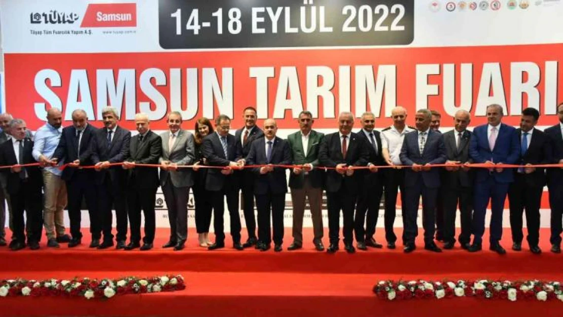 Samsun 7. Tarım Fuarı açıldı