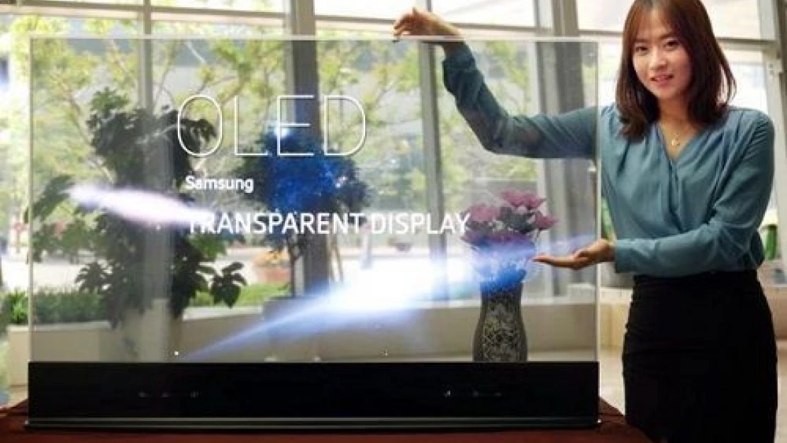 Samsung ve LG gelecek yıl şeffaf OLED ekran üretimine başlayacak