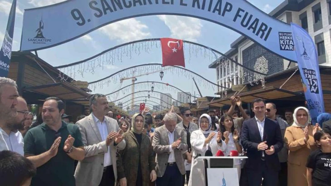 Sancaktepe Kitap Fuarı kitapseverlere kapılarını açtı