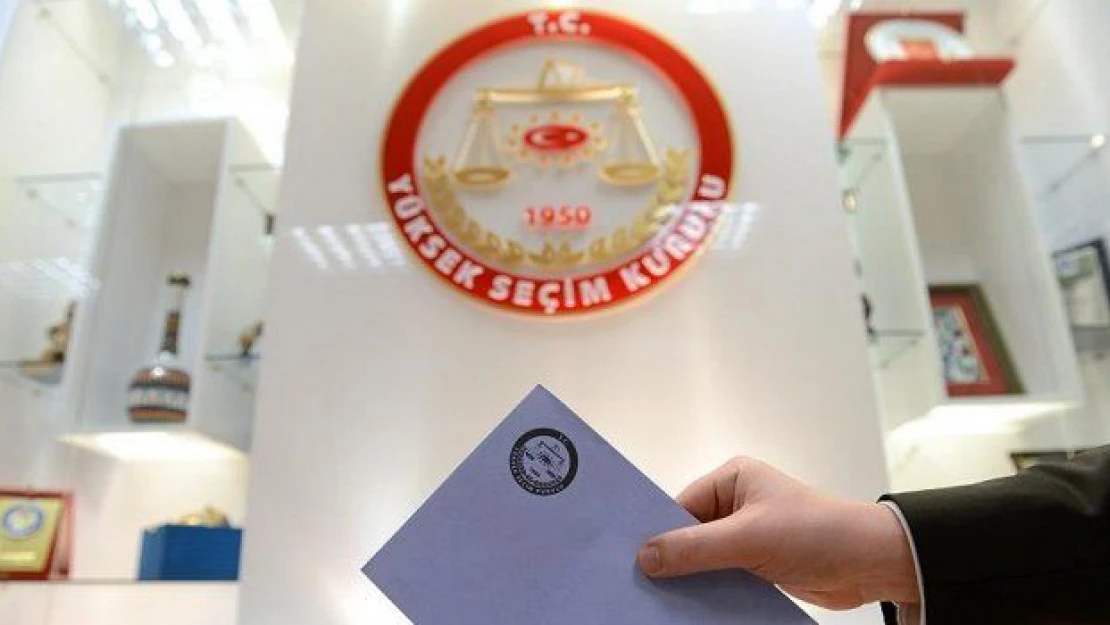 Seçim yasakları Resmi Gazete'de
