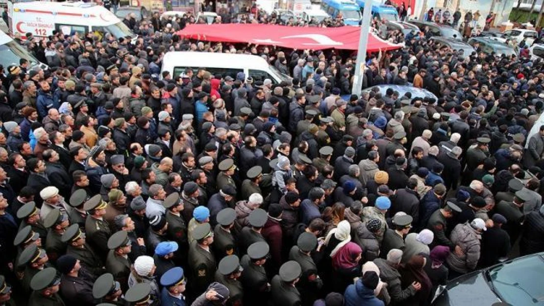 Şehit Jandarma Uzman Çavuş Altuntaş son yolculuğuna uğurlandı