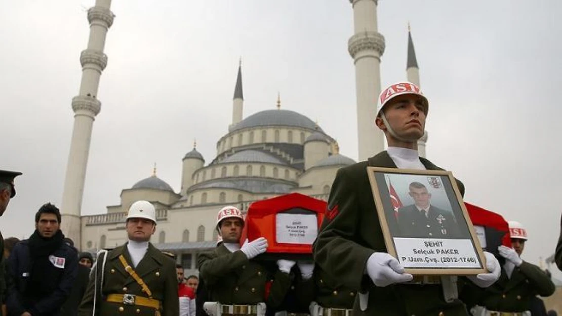 Şehit Uzman Çavuş Paker son yolculuğuna uğurlandı