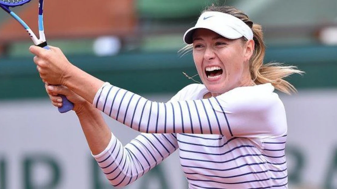 Sharapova'dan doping itirafı