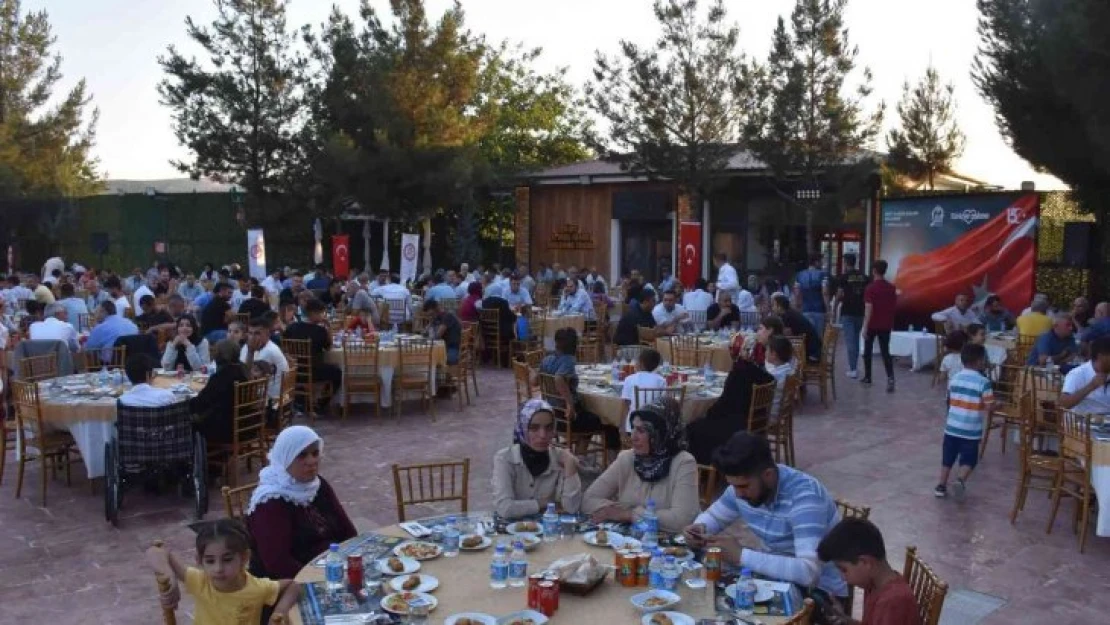 Siirt'te şehit yakınları ve gaziler bir araya geldi