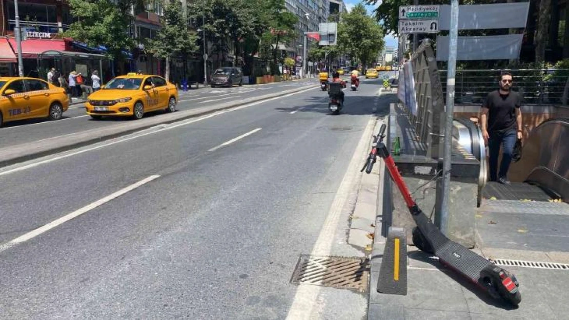 Şişli'de aracın çarptığı scooterlı kadın hayatını kaybetti