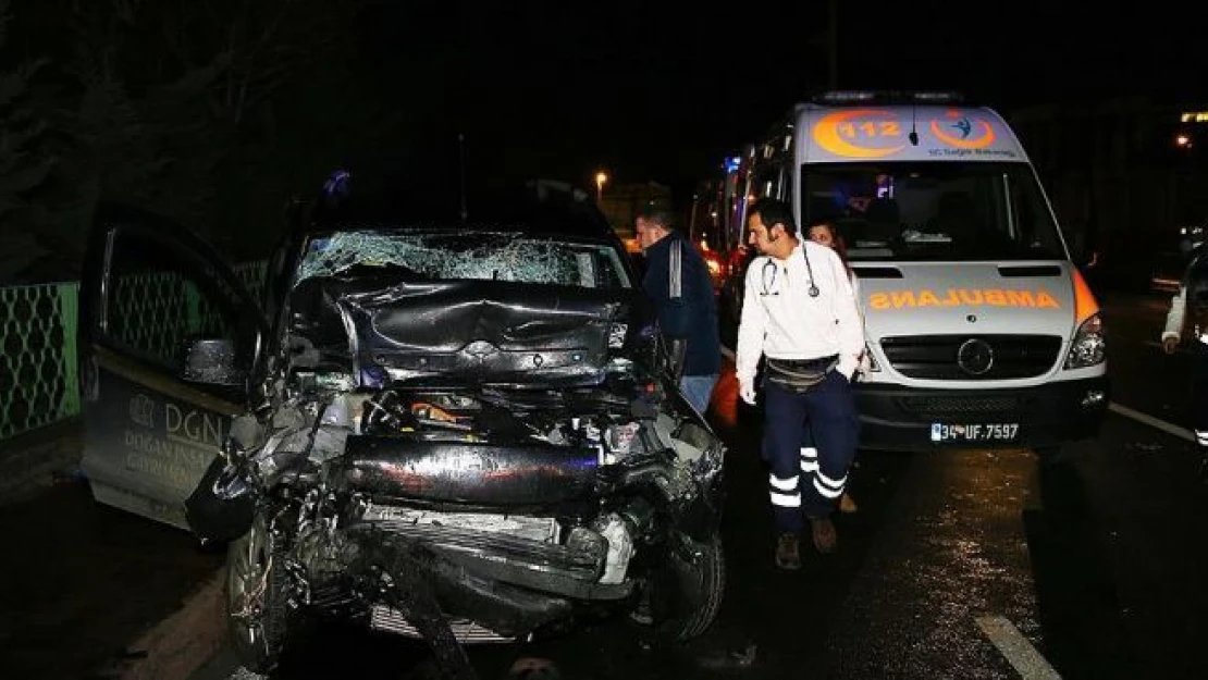 Şişli'de trafik kazası: 7 yaralı