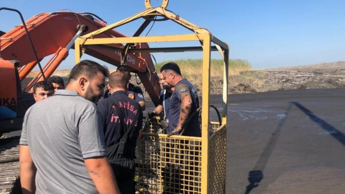 Şlam havuzu çöktü, bir işçi kurtarıldı bir işçiye ulaşılamıyor