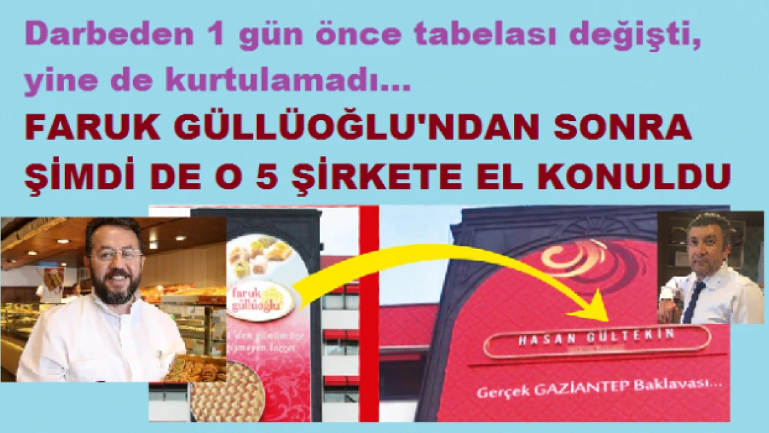 Şok... 15 Temmuz'dan 1 gün önce tabelayı değiştirdi ama yine de kurtulamadı