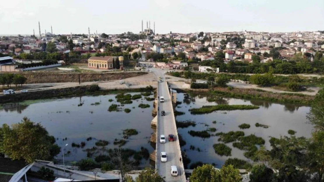 Son yağışlar Tunca Nehri'ne can suyu oldu