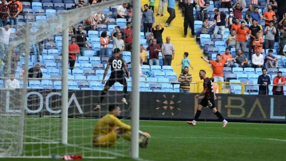 Spor Toto 1. Lig: Adanaspor AŞ: 1 - Boluspor: 1 (İlk yarı)