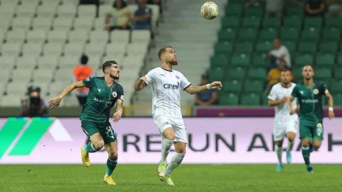 Spor Toto Süper Lig: Giresunspor: 0 - Kasımpaşa: 0 (İlk yarı)