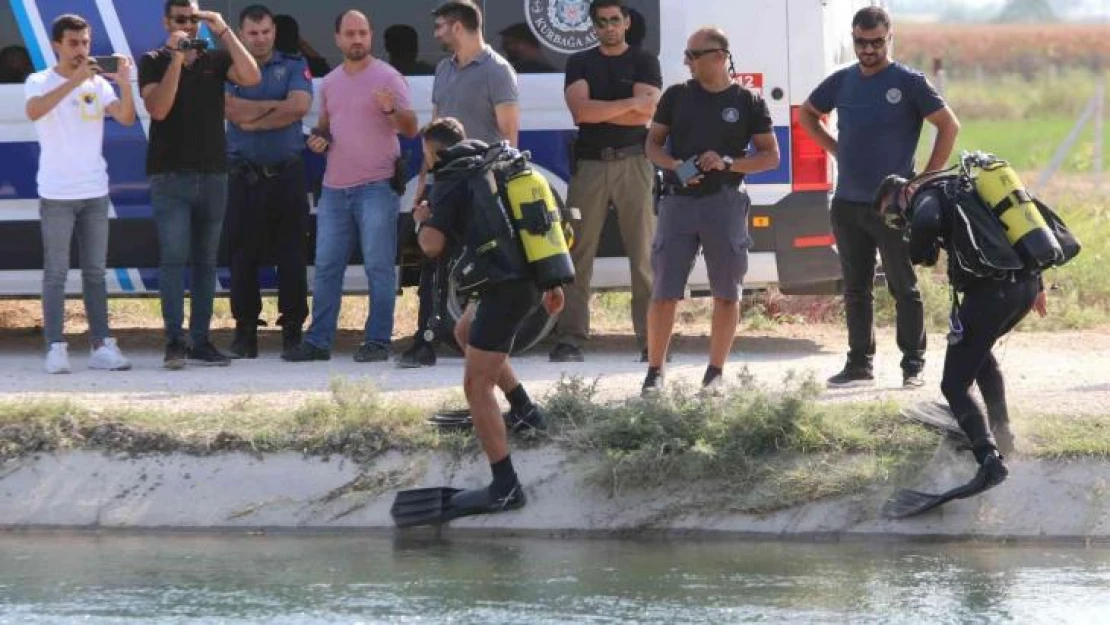 Sulama kanalında kayboldu