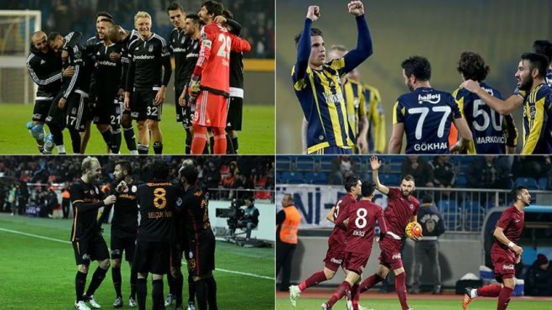 Süper Lig'de sezonun ilk yarısı tamamlandı