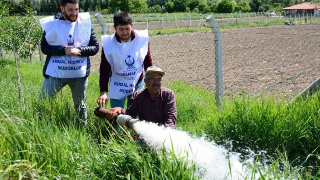 Tarım Bakanı Kirişci'den Kahramankazan'a kapalı sulama sistemi müjdesi