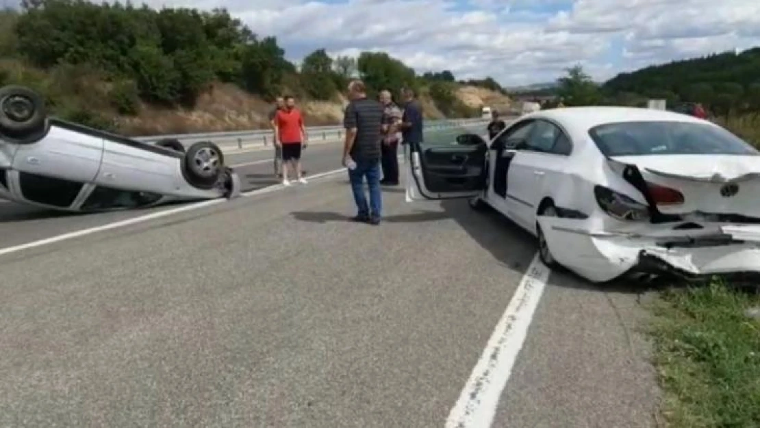 Tekirdağ'da trafik kazası: 2 yaralı