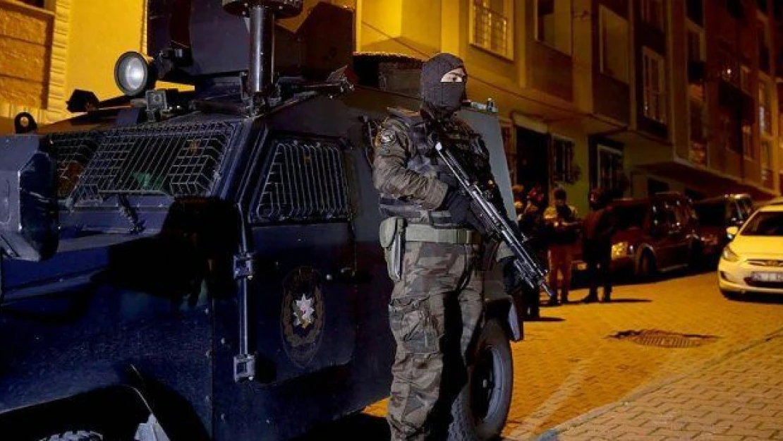 Terör operasyonlarında 320 kişiye gözaltı
