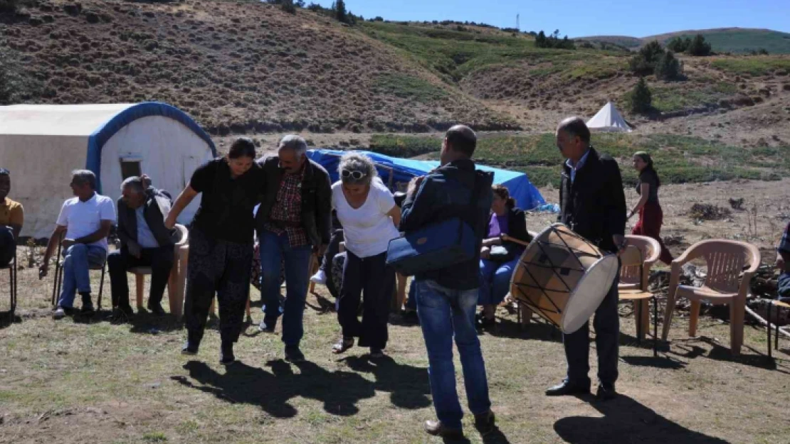 Terörden arındırılan Tunceli yaylarında artık davul zurna sesi yükseliyor