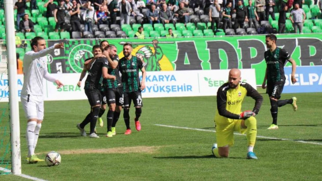 TFF 2. Lig: Sakaryaspor: 3 - Diyarbekirspor: 0