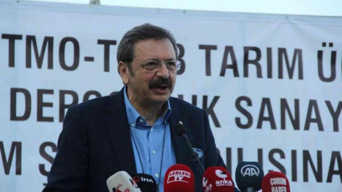 TOBB Başkanı Hisarcıklıoğlu: 'Tarım, gıda, hayvancılık sektörlerine yatırım yapanlar kazançlı çıkacak'