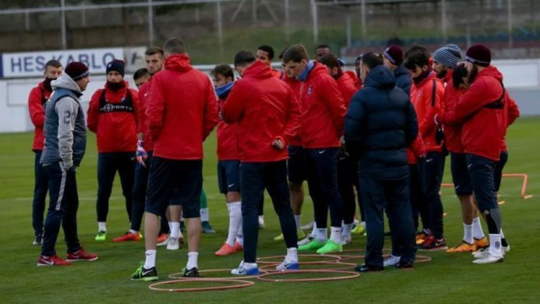 Trabzonspor Osmanlıspor maçı hazırlıklarına başladı