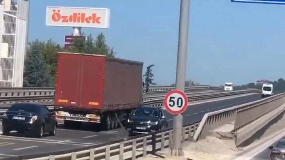 Trafikte geri geri giden sürücüye ceza yağdı
