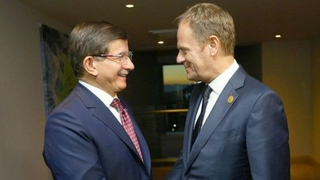 Tusk Davutoğlu'nu AB Liderler Zirvesi'ne davet etti