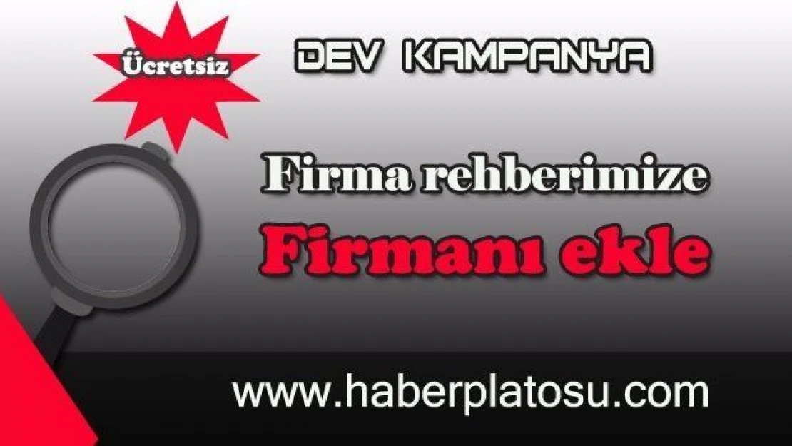 Ücretsiz firma rehberi... Üye ol, firmanı hemen kaydet!... Sadece 1 dakikada...