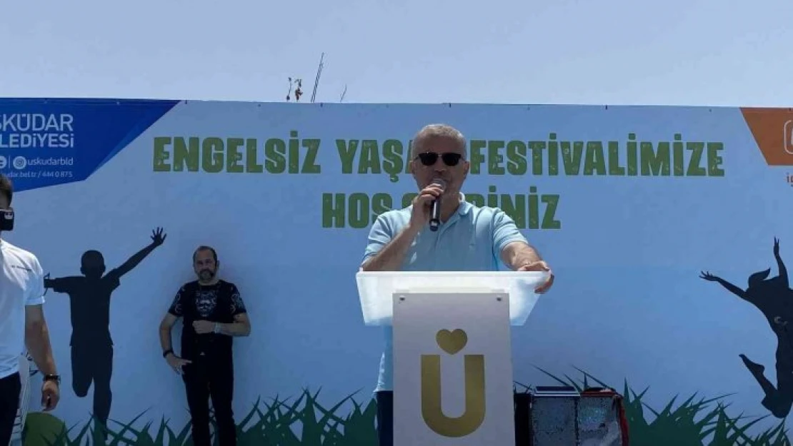 Üsküdar'da Engelsiz Yaşam Festivali ile engellere meydan okundu