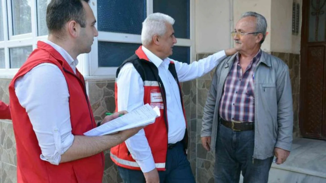 Üst üste sel afeti yaşayan vatandaşlara psikososyal destek