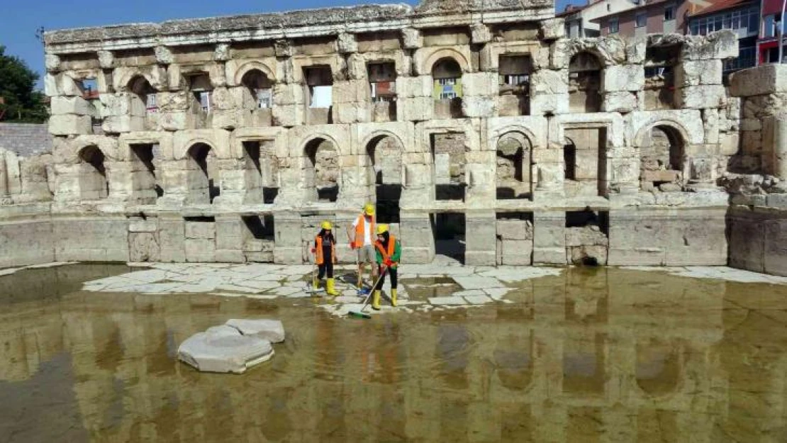 Yozgat'ta 2 bin yıllık tarihi Roma Hamamı'nın tanıtımına destek verdiler