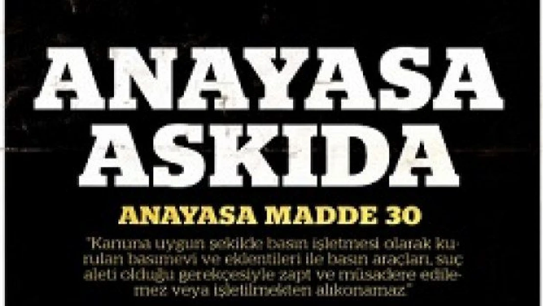 Zaman gazetesi bugün de &quotkayyumsuz" yayımlandı!