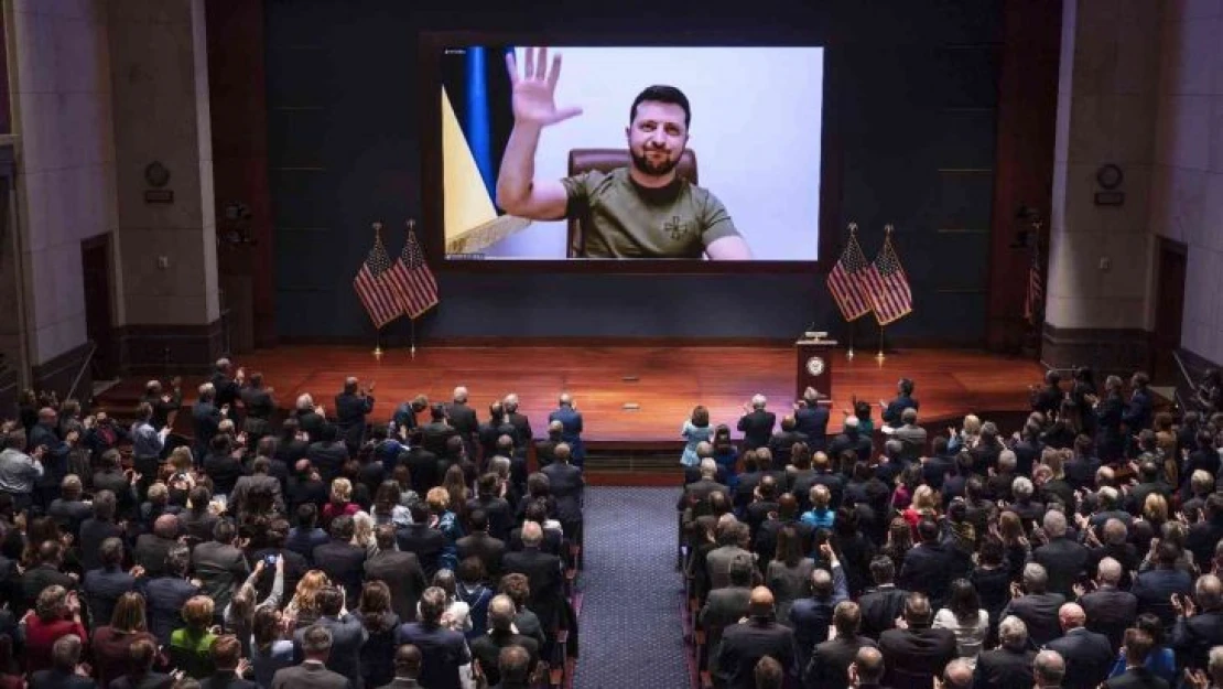 Zelenskiy'den ABD Kongresi'ne: 'Hava sahasını kapatamıyorsanız bize uçak verin'