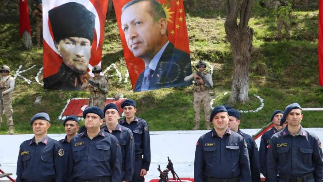 Zonguldak'ta engelliler temsili törenle bir günlüğüne asker oldu