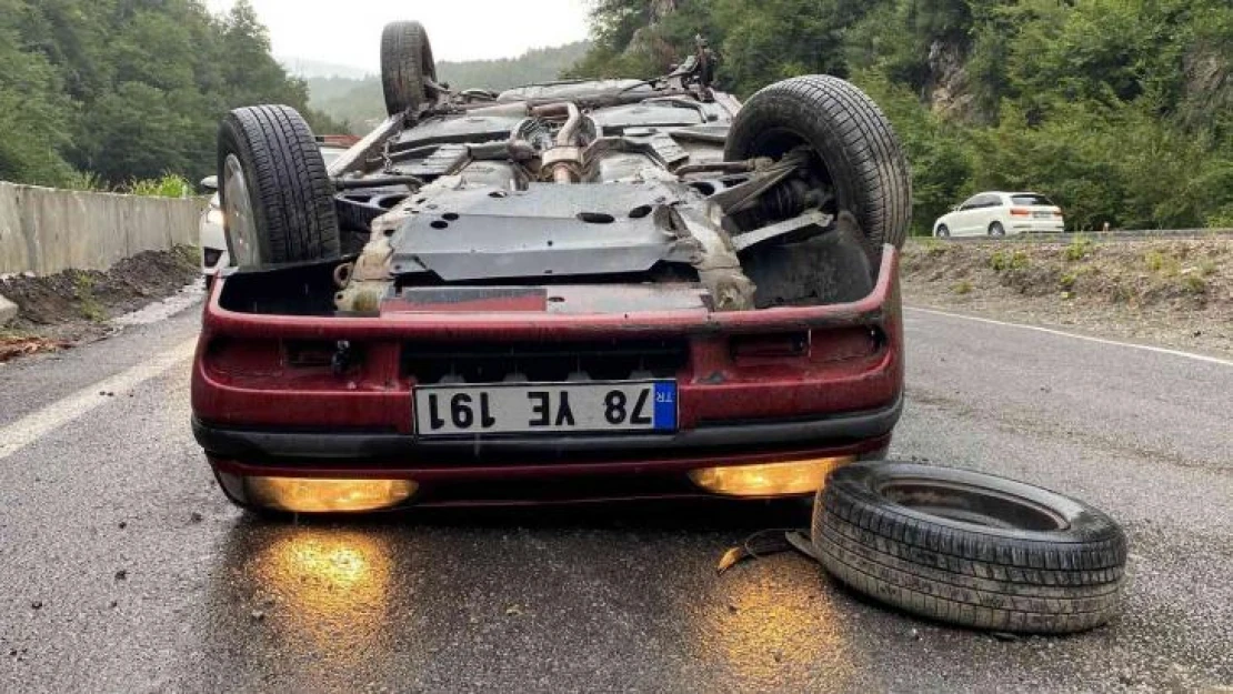 Zonguldak'ta trafik kazası: 2 yaralı