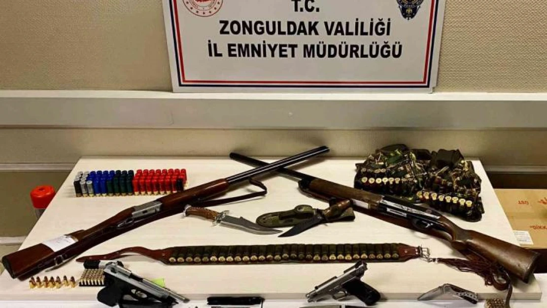 Zonguldak'taki 'Müsilaj' operasyonunda: 8 tutuklu