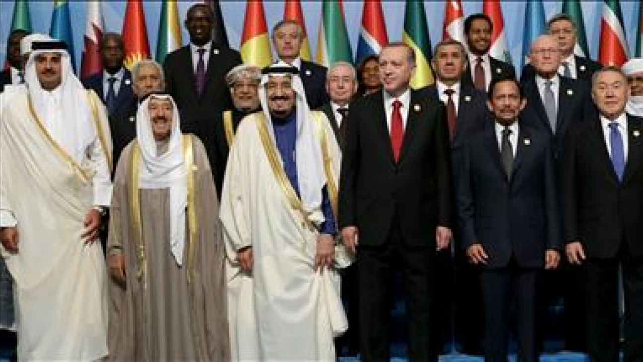 Liderler geleneksel kıyafetleriyle zirveye renk kattı