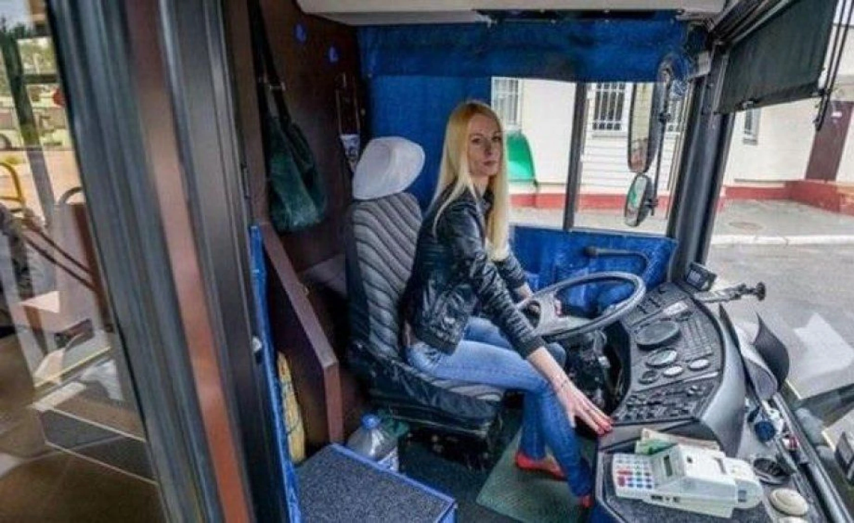 Tır şoförünün böylesini gördünüz mü?