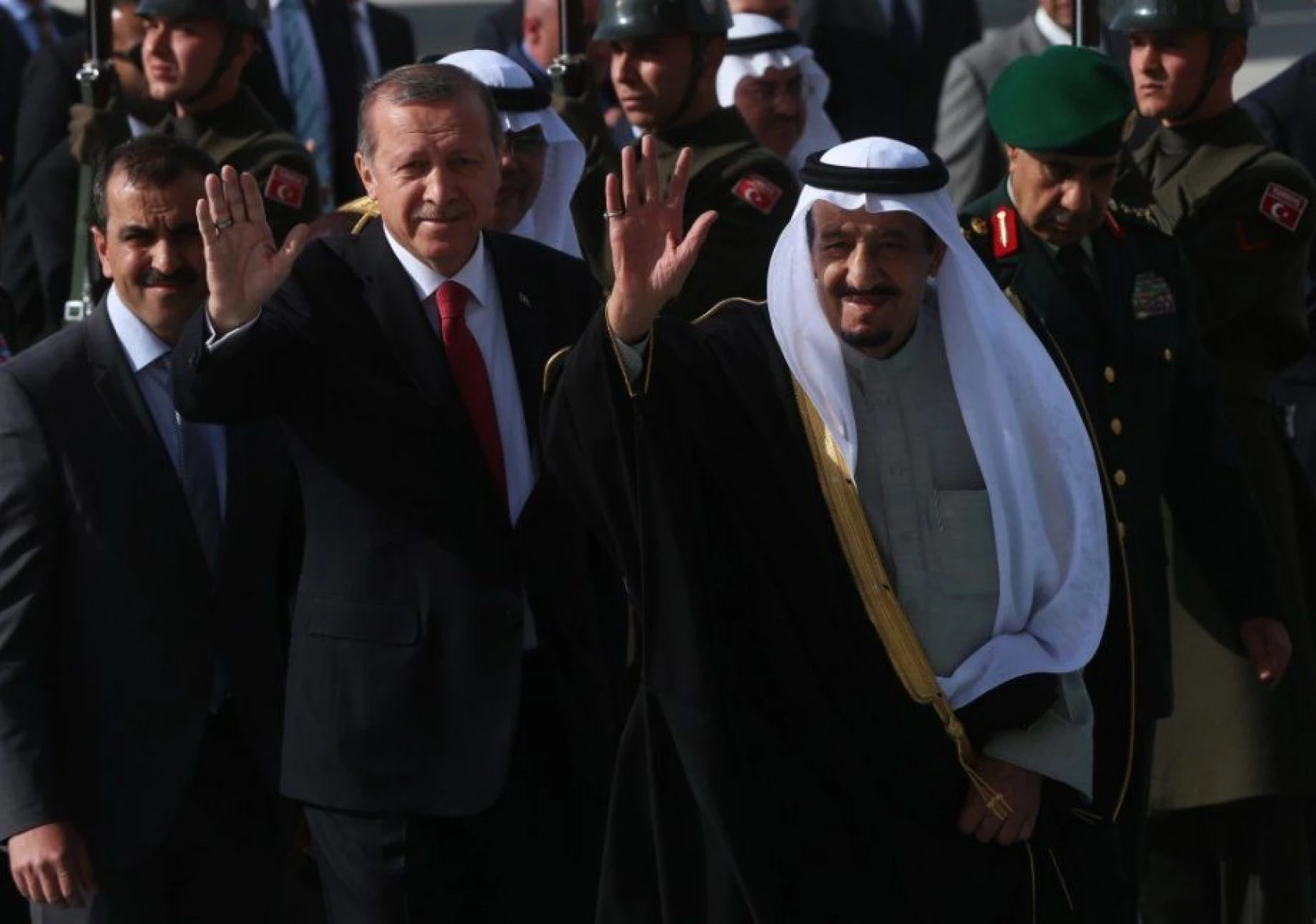 Suudi Arabistan Kralı Selman bin Abdulaziz Türkiye'ye geldi