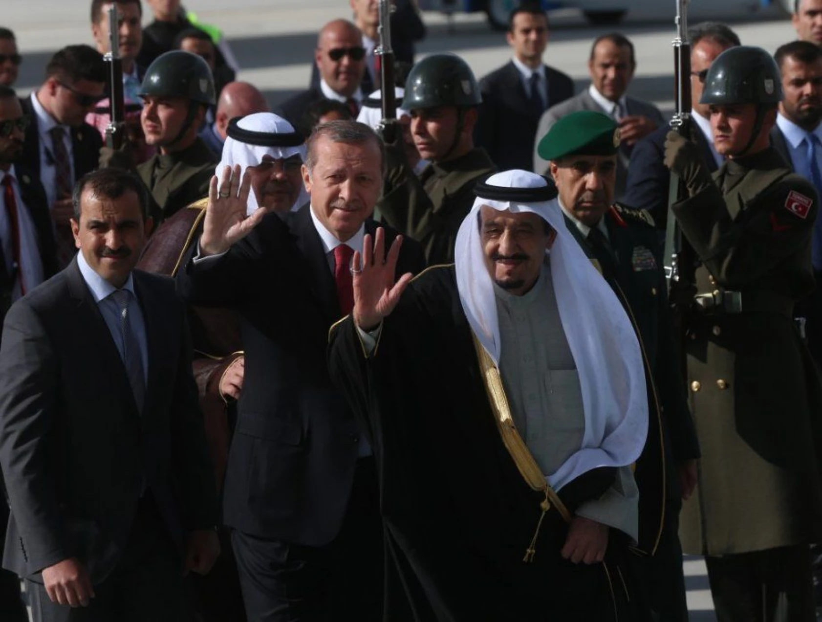 Suudi Arabistan Kralı Selman bin Abdulaziz Türkiye'ye geldi