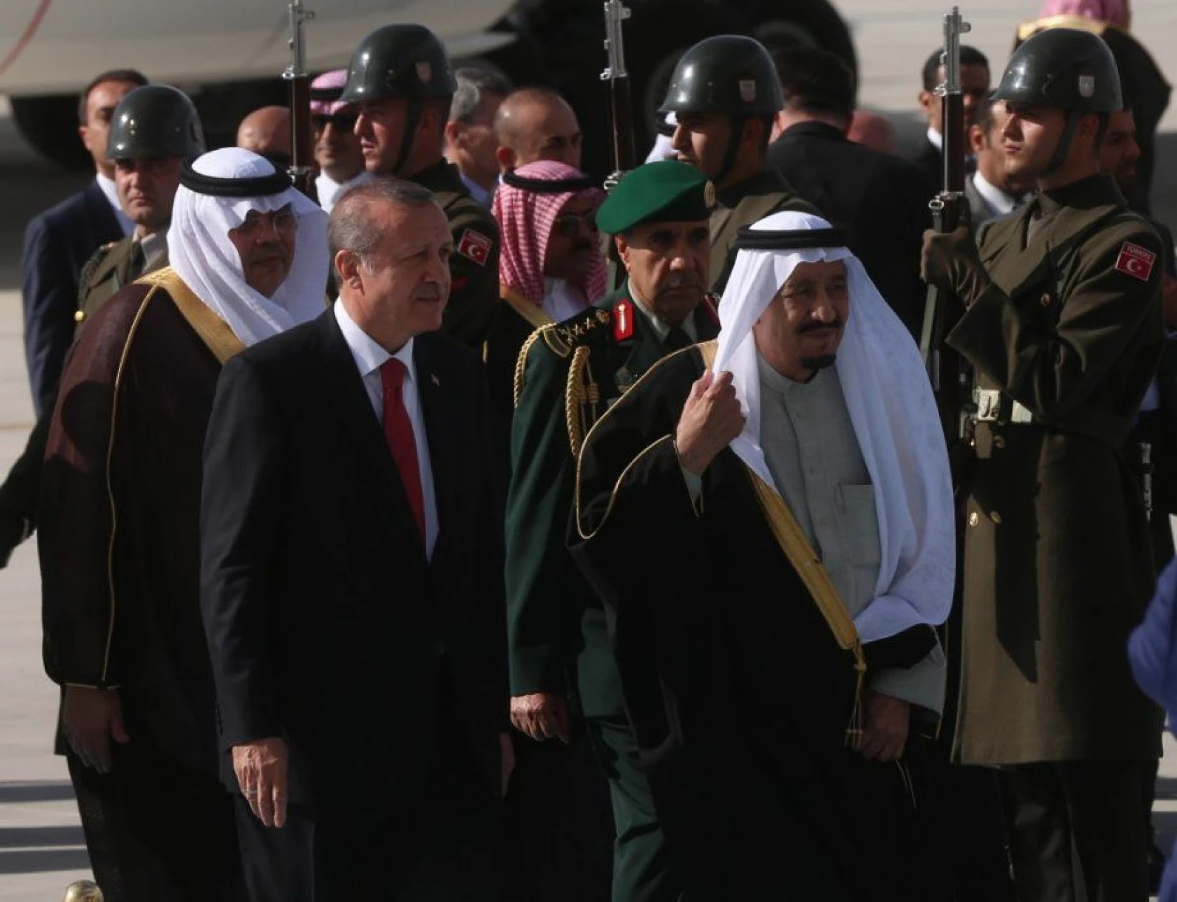 Suudi Arabistan Kralı Selman bin Abdulaziz Türkiye'ye geldi