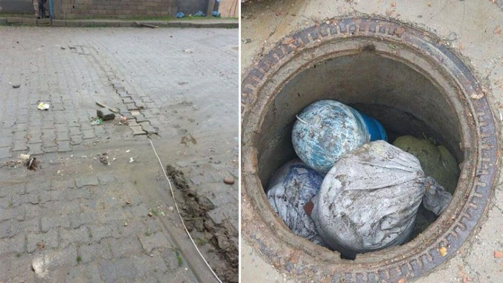 PKK'nın sinsi tuzakları böyle görüntülendi