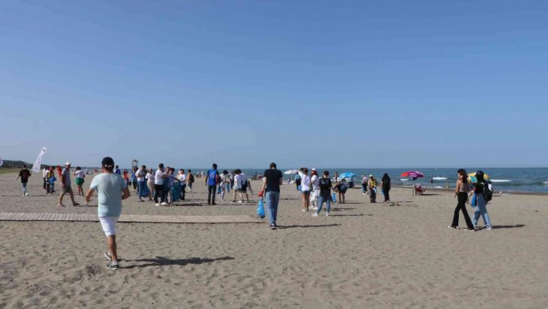 'Dünya Temizlik Günü'nde Samsun plajları temizlendi